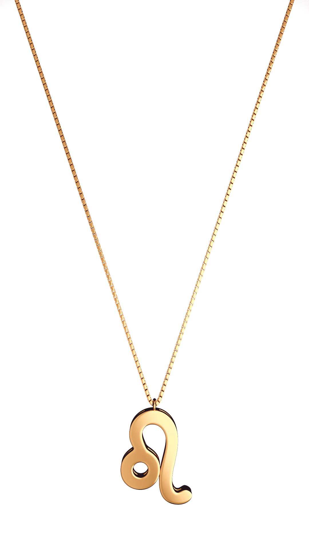 Leo Moon Sign Pendant