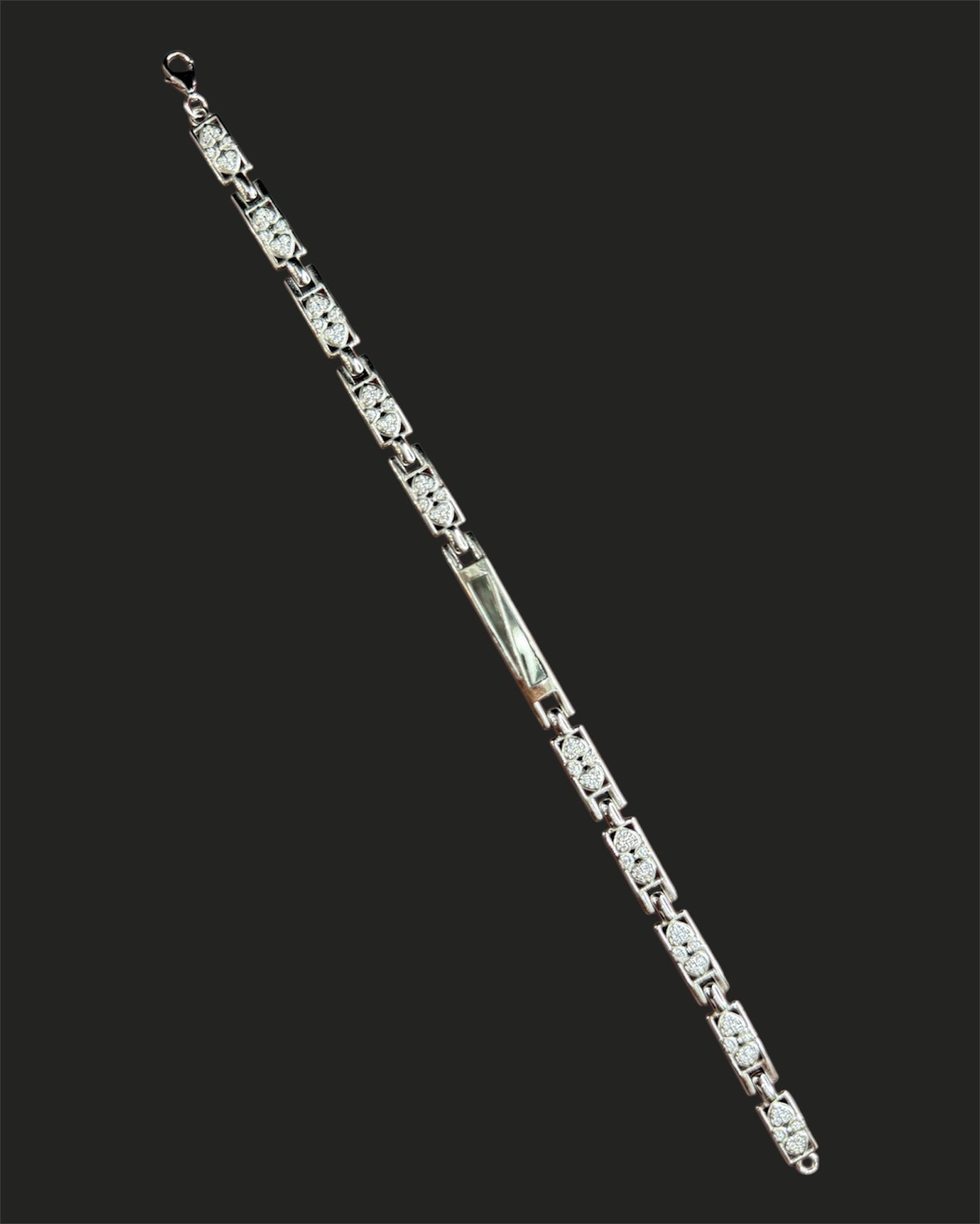 Luxe Sterling Silver MoP Bracelet for Men