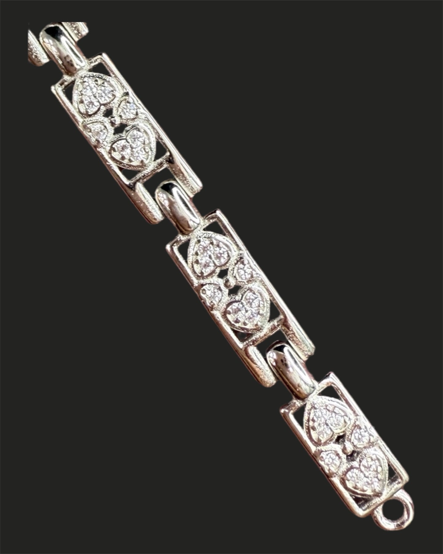Luxe Sterling Silver MoP Bracelet for Men
